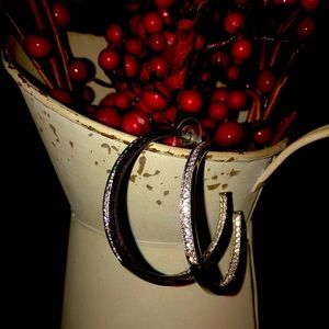 Touchstone Hoop Earrings